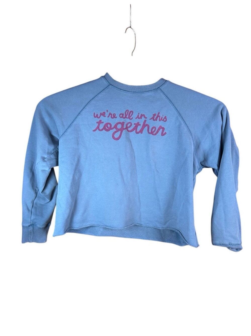 Natural Life We’re All In This Together Cropped Sweatshirt Small